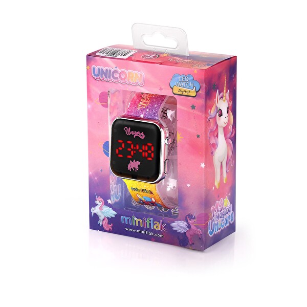 Miniflak Unicorn MFU8001 Square Led Çocuk Saati