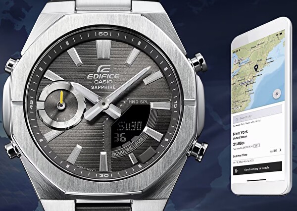 Casio Ecb-S10d-2Adf Edifice Akıllı Telefon Bağlantılı