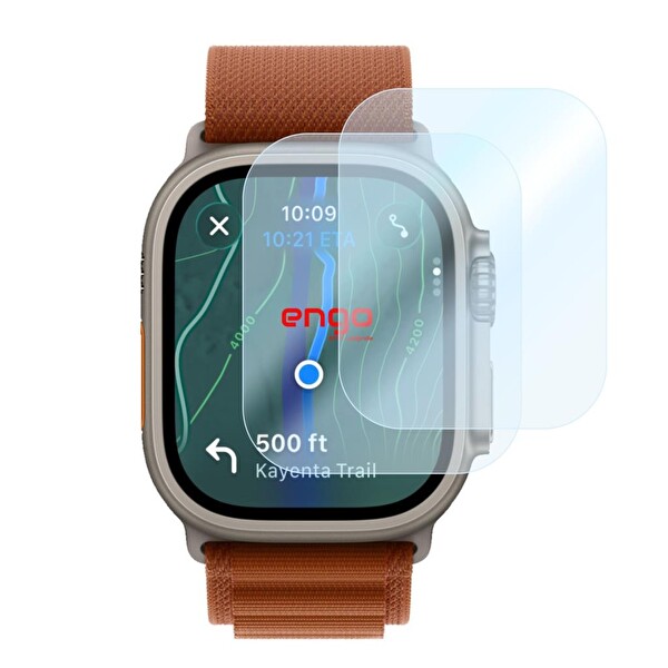 Engo Apple Watch Ultra 3 49 MM Nano Ekran Koruyucu 2’li Set