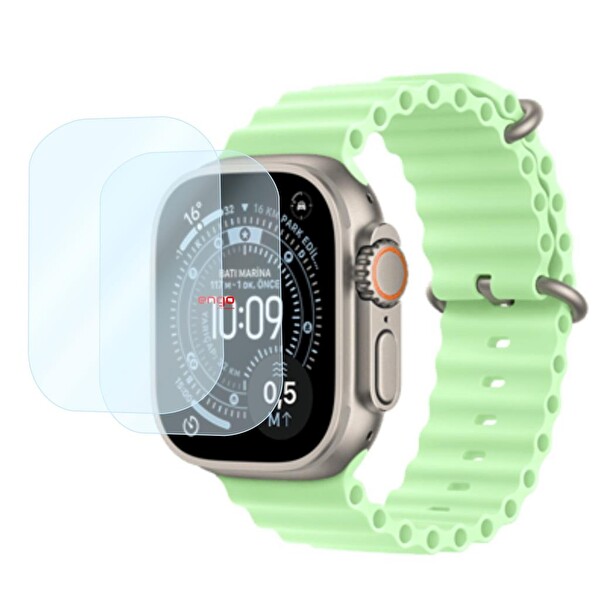 Engo Apple Watch Ultra 3 49 MM Nano Ekran Koruyucu 2’li Set