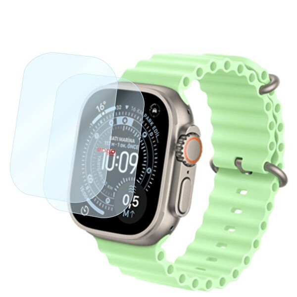 Engo Apple Watch Ultra 3 49 MM Nano Ekran Koruyucu 2’li Set