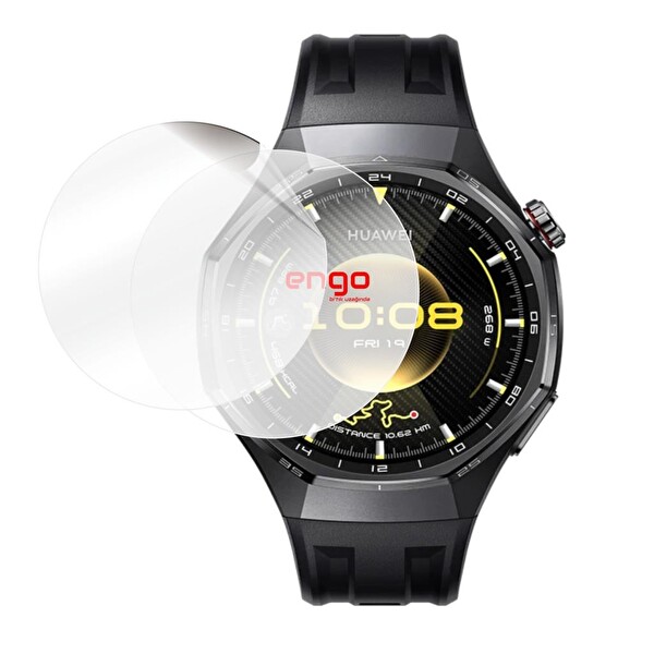 Engo Huawei Watch GT 6 Pro 46 MM TPU 2'li Şeffaf Film Ekran Koruyucu