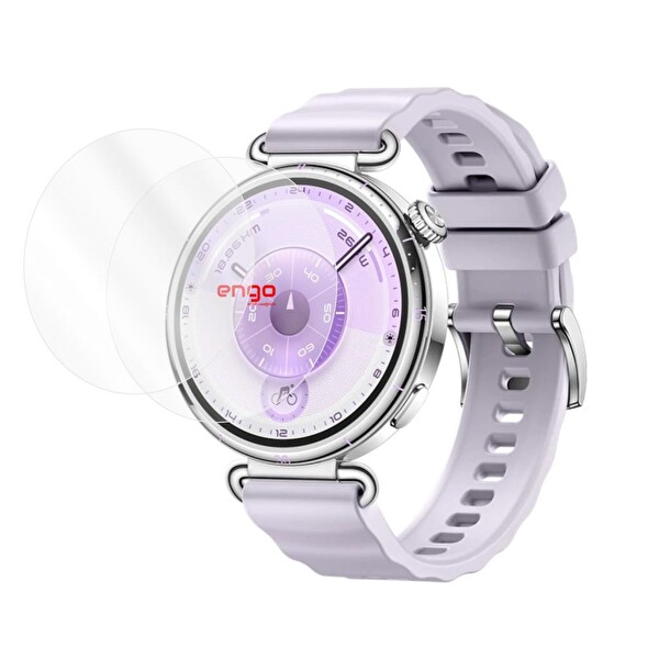 Engo Huawei Watch GT 6 41 MM TPU 2'li Şeffaf Film Ekran Koruyucu