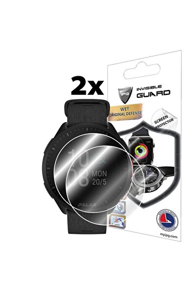 IPG Polar Pacer Gps Running Watch Akıllı Saat ile Uyumlu Hydrogel Ekran Koruyucu - 2 Adet