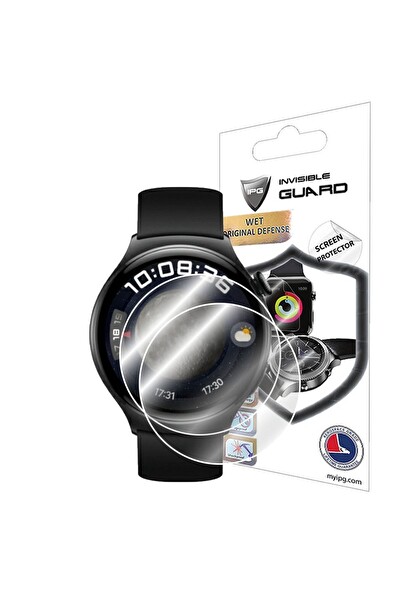 IPG Huawei Watch 4 ile Uyumlu IPG Hydrogel Ekran Koruyucu - 2 Adet