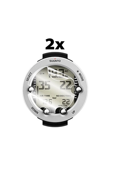 IPG Suunto Vyper Novo Dalış Bilgisayarı ile Uyumlu IPG HydroGel Ekran Koruyucu - 2 Adet