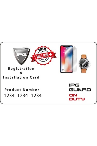 IPG Wesse Connect WWC1002 ile Uyumlu IPG Hydrogel Ekran Koruyucu - 2 Adet