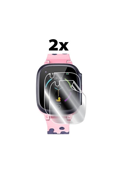 IPG JETZU UZ S25 Akıllı Çocuk Saati ile Uyumlu IPG HydroGel Ekran Koruyucu - 2 Adet