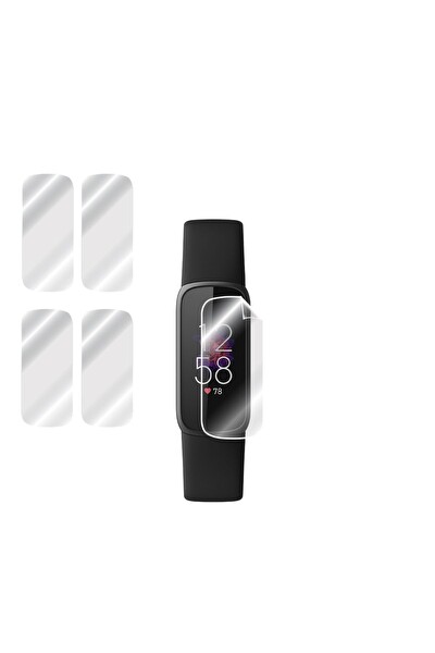 IPG Fitbit Luxe Akıllı Band ile Uyumlu Hydrogel Ekran Koruyucu - 4 Adet