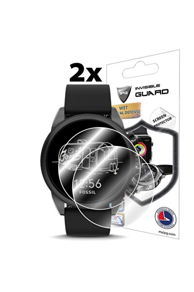 IPG Fossil Gen 6 KASA ÖLÇÜSÜ 44MM ile Uyumlu Hydrogel Ekran Koruyucu - 2 Adet