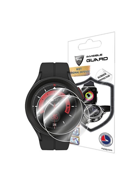 IPG Samsung Galaxy Watch 5 Pro 45 MM ile Uyumlu Hydrogel Ekran Koruyucu - 2 Adet