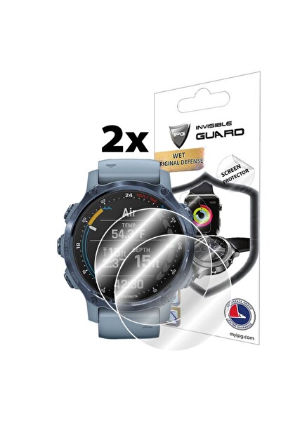 IPG Garmin Descent Mk2s Hydrogel Ekran Koruyucu - 2 Adet