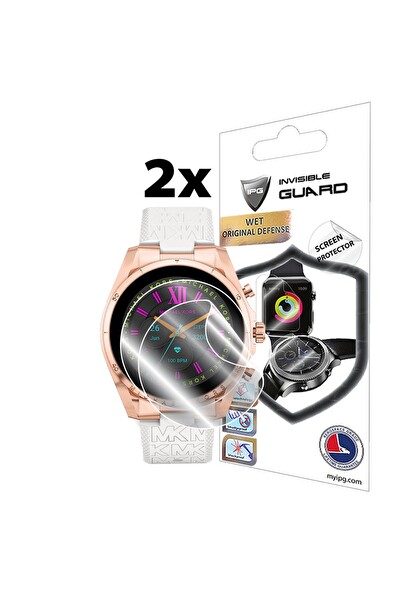 IPG Michael Kors Connected MKT5153 ile Uyumlu IPG HydroGel Ekran Koruyucu - 2 Adet