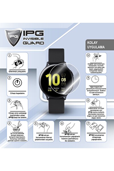 IPG Kospet Tank M2 Watch ile Uyumlu Hydrogel Ekran Koruyucu - 2 Adet