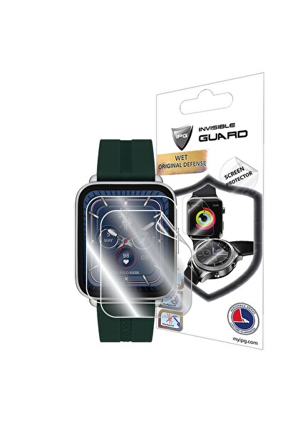IPG U.S. Polo Assn. Connect Uspa3001 ile Uyumlu Hydrogel Ekran Koruyucu - 2 Adet