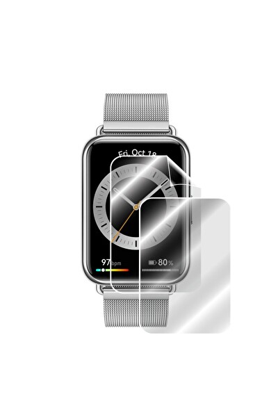 IPG Huawei Watch Fıt 2 Akıllı Saat ile Uyumlu Hydrogel Ekran Koruyucu - 2 Adet