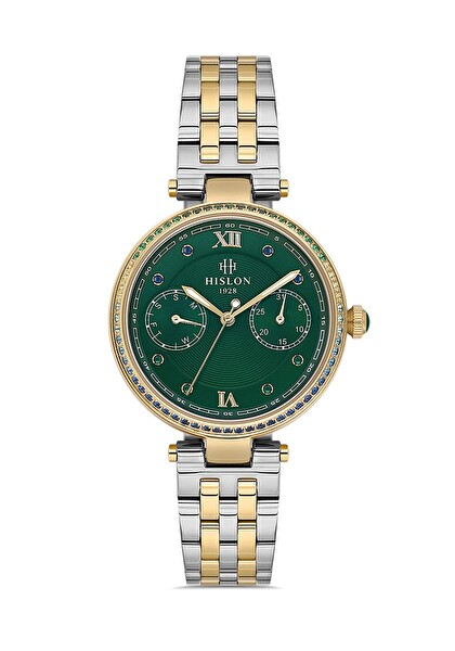 Hislon Date Queen Collection QT146G-16SG Kadın Kol Saati