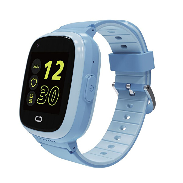 Piranha 9930 4G SIM Kart Wi-Fi GPS LBS Kamera Anlık ve Geçmiş Konum Akıllı Çocuk Takip Saati Mavi