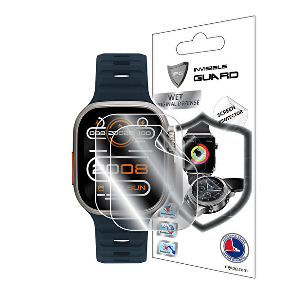 IPG Slazenger Tiger Pro Plus (SL.09.2223.5) Akıllı Saat ile uyumlu HydroGel Ekran Koruyucu (2 Adet)