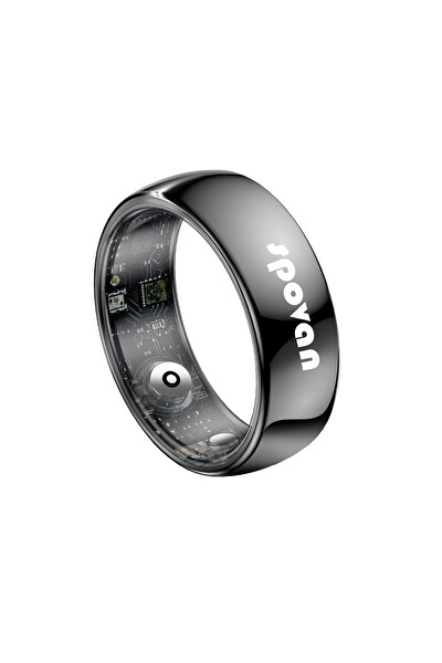 Spovan Ring Nabız Tansiyon SP02 EKG Yapay Zeka AI Akıllı Yüzük