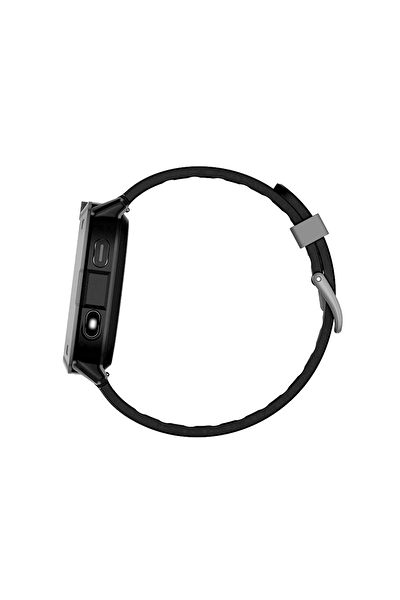 Spovan Safebell Görüntülü Görüşme GPS 4G Güvenli Akıllı Çocuk Saati Siyah