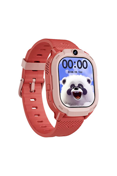 Spovan Safebell Görüntülü Görüşme GPS 4G Güvenli Akıllı Çocuk Saati Kırmızı