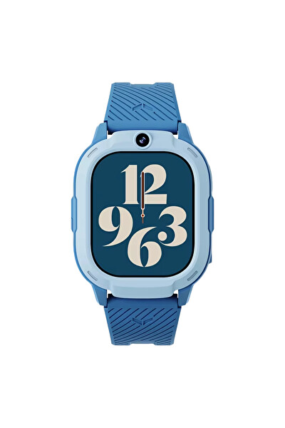 Spovan Safebell Görüntülü Görüşme GPS 4G Güvenli Akıllı Çocuk Saati Mavi