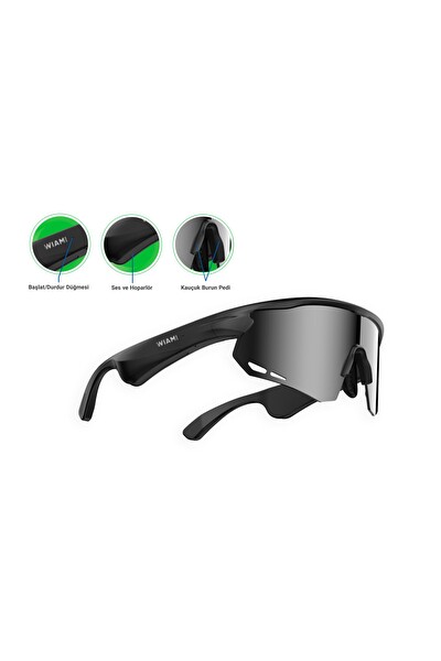 Wiami Akıllı Sporcu Güneş Gözlüğü GK101
