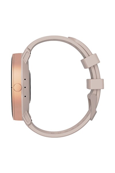 Spovan Atlasphere Pro Dahili GPS AMOLED Ekran 5ATM Sesli Görüşme Akıllı Saat Pembe Altın