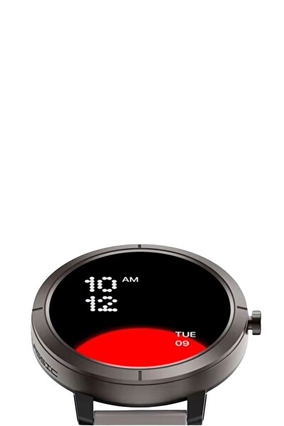 Spovan Atlasphere Pro Dahili GPS AMOLED Ekran 5ATM Sesli Görüşme Akıllı Saat Gri