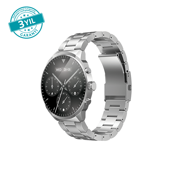 Ttec Tempus Pro S 45 MM Amoled Ekranlı Yuvarlak Metal Kasa Akıllı Saat 2SW08