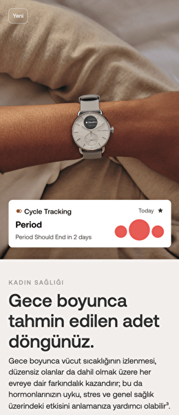 Withings Scan Watch 2-HWA10 - Model 1 Akıllı Saat Siyah