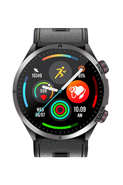 Spovan Electro Pro 2 Hava Basınçlı Tansiyon NFC Sesli Görüşme EKG Türkçe Akıllı Saat