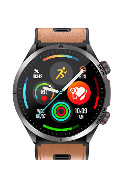 Spovan Electro Pro 2 Hava Basınçlı Tansiyon NFC Sesli Görüşme EKG Türkçe Akıllı Saat