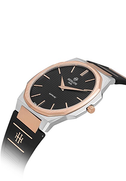 Hislon Men's Classic CL127T-04BR Erkek Kol Saati