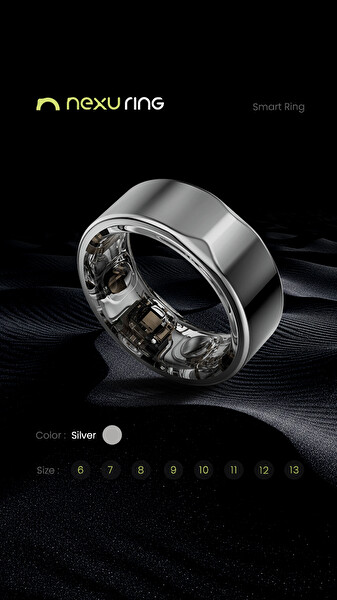 NexuRing Titanyum Akıllı Yüzük - RoseGold10