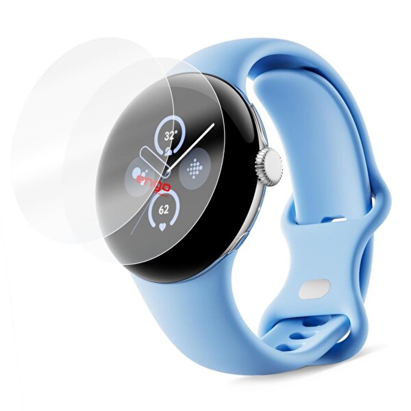 Engo Google Pixel Watch 2 TPU Ekran Koruyucu Tam Uyumlu 2 Adet