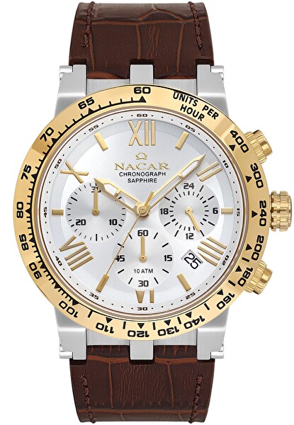 Nacar NC34-29B679-CSL2 Chronograph Erkek Kol Saati