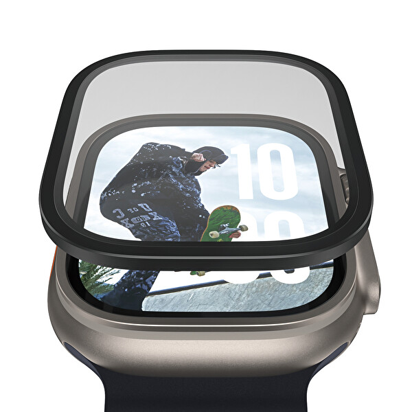 Panzerglass Apple Watch Ultra 3 - Ultra 2 - Ultra 49 MM Metalik Ekran Koruyucu