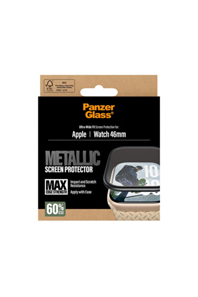 Panzerglass Apple Watch 11 - 10 46 MM Metalik Ekran Koruyucu