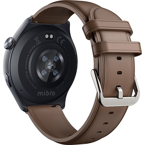 Mibro Watch Lite 3 Akıllı Saat Dark Gray-Kahverengi - Yedek Kordon