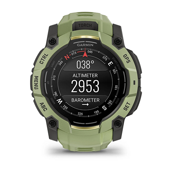 Garmin Instinct 3 50 MM Amoled Akıllı Saat Eğrelti Yeşili