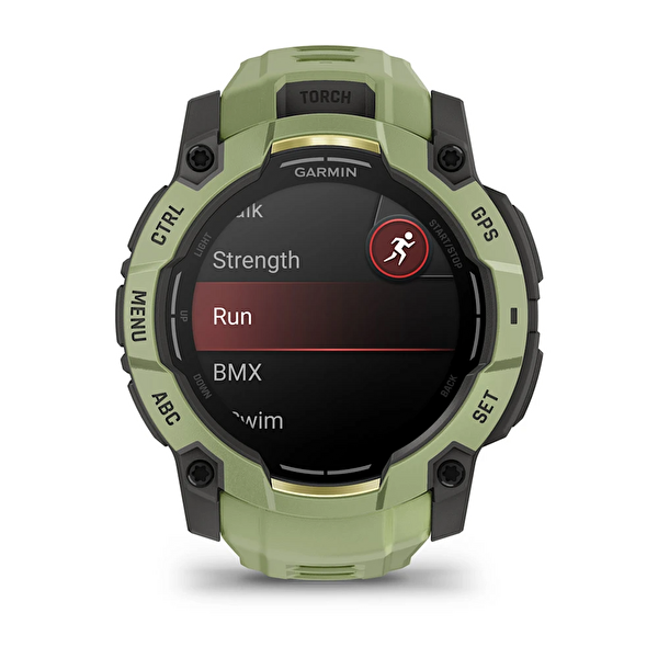 Garmin Instinct 3 50 MM Amoled Akıllı Saat Eğrelti Yeşili