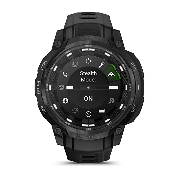 Garmin Instinct Crossover Amoled Tactical Edition Siyah Akıllı Saat