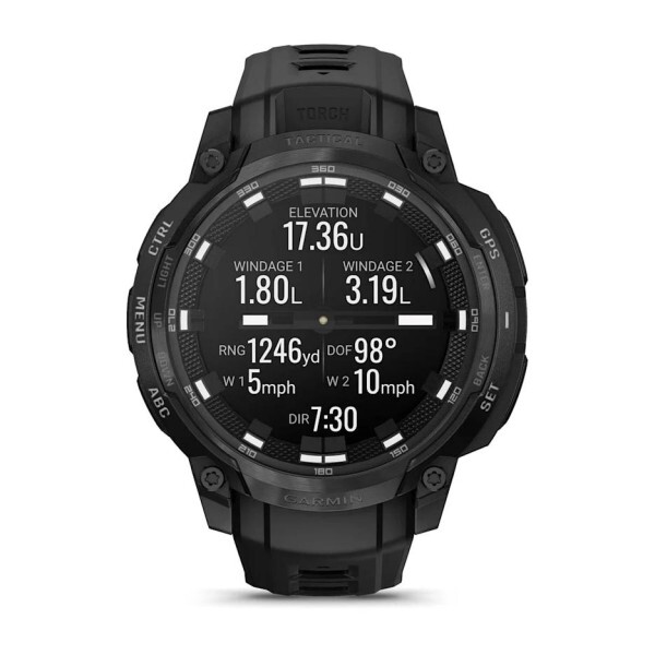 Garmin Instinct Crossover Amoled Tactical Edition Siyah Akıllı Saat