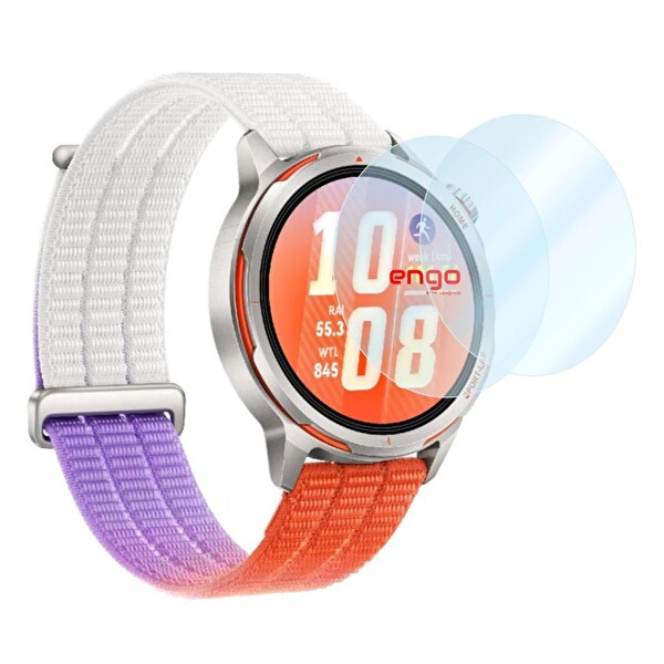Engo Huawei Watch GT Runner 2 Ekran Koruyucu Nano 2'li Set