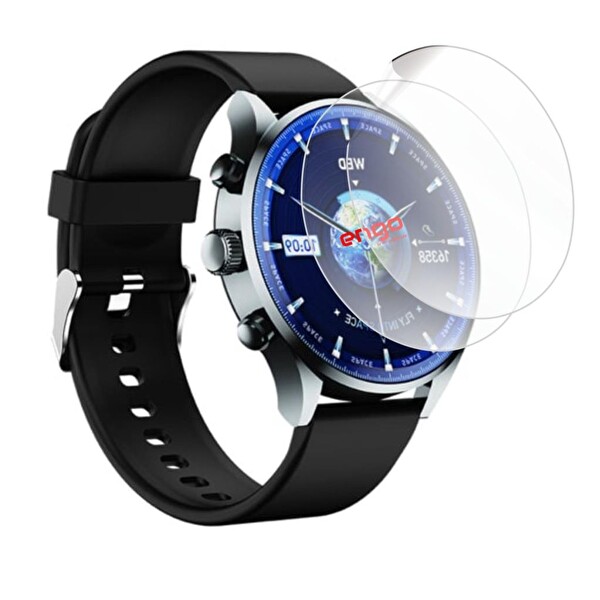 Engo Tecno Watch Pro 2 Ekran Koruyucu TPU Şeffaf Film 2 Adet