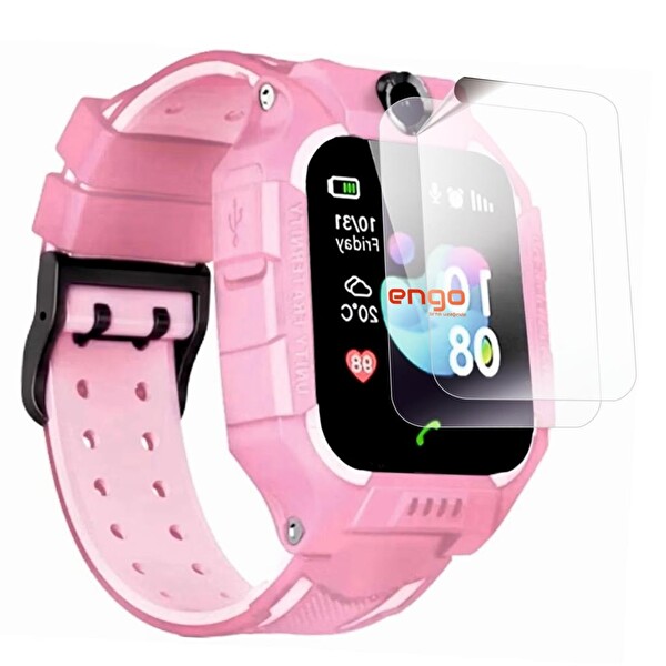 Engo BabySmart Q19 Ekran Koruyucu TPU Şeffaf Film 2 Adet