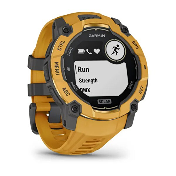 Garmin Instinct 3- 50 MM Solar Akıllı Saat Turuncu- Gri