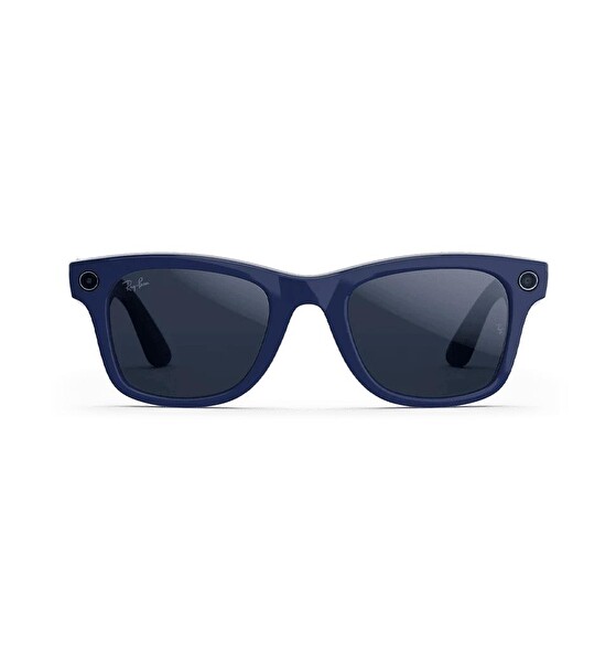 Ray-Ban Meta Wayfarer Gen 2 Akıllı Gözlük RW4012 Shiny Blue Renk Geçişli Şeffaf-Saphire S53 Beden 6628MF53